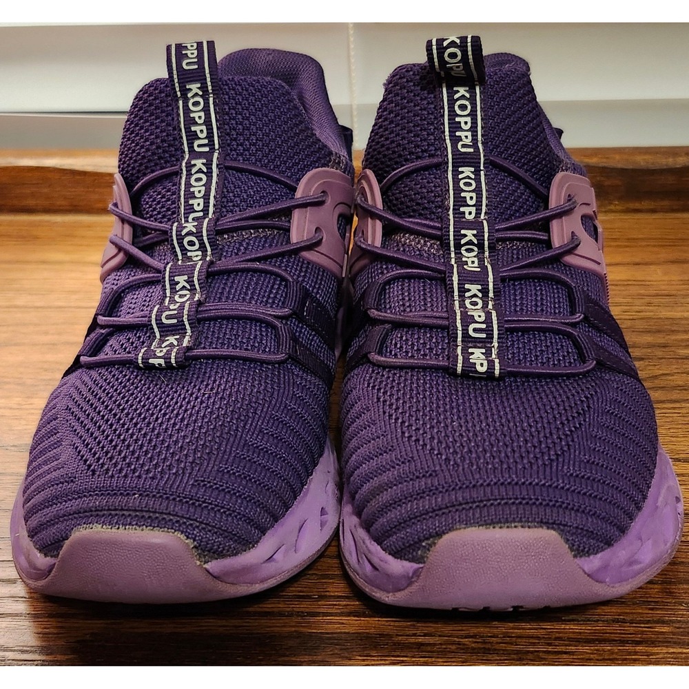 Koppu Kids Purple Mesh Athletic Sneakers Slip On Running Shoes Size 36 4 K004